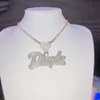 Bijoux Hip Hop Moissanite plaqué or, argent Sterling 925, 2mm-6.5mm, chaînes de collier de Tennis en diamant Vvs Moissanite