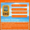 Buscadores Nuevo sensor de sonar inteligente Kdr Dot Matrix Fish Finder, buscador de peces inalámbrico Envío gratis