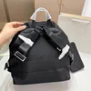 Mulher Mens mochila designer mochilas de luxo back pack bolsa 2 peças Nylon School Bags moda bookbag sacos de viagem médio TOP