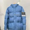 Stone Down Jacket Mens Down Cotton Padded Jacket Thin Down Jacket Tjock Jacket Autumn Winter Designer Jacka dragkedja Huven huftrock för män och kvinnor 567