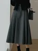 Платье из двух предметов UNXX, осенне-зимний шикарный женский кофейный короткий укороченный блейзер с высокой талией, центральными пуговицами и поясом, юбка, комплект из 2 предметов, винтажный