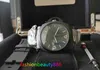 Con scatola documenti orologi da uomo di buona qualità 44mm PM 00328 nero acciaio inossidabile trasparente meccanico automatico orologio da polso da uomo