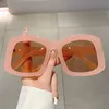 Sunglasses KAMMPT Oversized Irregular Sunglasses New Gradient Candy Color Women Shades Ins Trendy Brand Designer Outdoor Travelling EyewearL2402