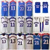 NCAA Kansas Jayhawks College Joel #21 Embiid Jersey Josh 11 Jackson Andrew 22 Wiggins Paul 34 Pierce Wilt 13 Chamberlain basketbalshirts