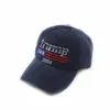 2024 U.S. Presidentval Cap Washed Old Trucker Cap Trump broderat Mesh Baseball Cap