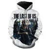 Men's Hoodies The Last Of Us 3D Print Game Cosplay Sweatshirt Men Women Fashion Streetwear Hip Hop Pullover Clothing Sudaderas