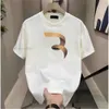 2023 Explosive Casual High-End Men's Short Needle T-Shirt Summer Half Sleeve Pure Cotton Fashion Brand Loose 100 Top T Flyword123