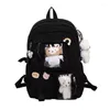 School Bags Backpack Cute Laptop Backpacks Student Bookbag Nylon Casual Travel For Teen Girls Women Ladies