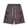 Shorts maschile Hellstar Lace Up Simple Casual Capris for Men C5