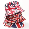 Berets Women unisex Union Jack Festival Summer Hat Sun Cap British Hats Reversible Bucket