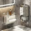 Taschentuchboxen, Servietten, Waschlappen-Aufbewahrung im japanischen Stil, Wandmontage, für Küche, WC, Badezimmer, umgedrehte Papierextraktionsbox Q240222