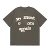 ss new an ye tシャツ丸い首フォームレター印刷