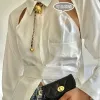 Chaîne de taille pour femmes designer ceinture de mode classique marque de luxe collier de boule ceinture décoration marque lettre chaîne en or ceinture de chaîne de taille