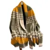 New Thickened Cashmere Women with Veet Wind Warm for Autumn and Winter Live Broadcasting Scarf