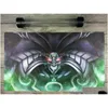 Yu-Gi-Oh Exodia The Destroyer Custom Playmat Tcg Mat High Quality Tube Drop Delivery Dhscp
