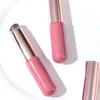 Pincéis de maquiagem Lip Gloss Escova Batom Suave Reforço com Tampa Beleza e Saúde Silicone Sílica Gel Alta Qualidade