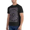 Débardeurs pour hommes Notre Dame Rose Fenêtre T-shirt sans manches Garçons Chemise à imprimé animal Vêtements Kawaii T-shirts noirs unis Hommes Designer