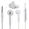 High quality earphones in ear wired headphone 3.5mm jack inear headphones with voice control and build-in mic earbuds Sports Headphones