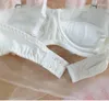 Bras Sets Lolita Cute Ladies Plush Underwear Female Small Chest Gathered Warm Bra Thickened Winter Lingerie Panty Suit