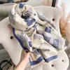 Pink Cream Sweet Girl Style Cashmere Scarf for Women's Winter New Versatile High-end Feeling Shawl with Thickened Warm Collar