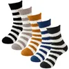 Men's Socks Winter For Men Soft Thermal Warm Boot Cushion Work 5 Pairs Seamless Women Mens 1013