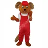Professionele op maat gemaakte beer bever rat mascotte kostuum karakter mascotte kleding kerst halloween party fancy dress