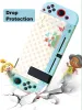 Case Soft Cute Ochronne pokrycie Nintendo Switch OLED 2021 Dockable Silikon Akcesoria z bezpłatnym kciukiem