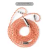 Accessoires Nicehck Orangeir Cable 8 COORS 6N OCC + Haute conductivité Copper Myd Mild Modiad Ipggraque 3,5 / 2,5 / 4,4 mm MMCX / 0,78 mm 2pin Solaris Yume