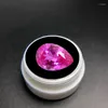 Pierres précieuses en vrac saphir rubis rose de luxe 13x18mm 15.0Cts taille poire VVS pierre précieuse du Sri Lanka pour la fabrication de bijoux à bricoler soi-même