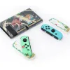 Hüllen Transparente weiche TPU-Hautabdeckung Rückseite Schutzhülle für Nintendo Switch NS JoyCon Controller Kristallgehäuse Shell Protector