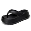 Summer Slipper Eva High Obcowanie Grube Kapcie o podeszwy w jodełka