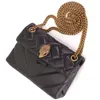 Torby designerskie torebki borowca torba luksusowa torba mody crossbody torebki torby na ramię metalowy znak miękki pochette zwykłe sprzęgło torby crossbody pojedyncze łańcuch
