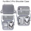 MINI 3用のバッグショルダーバッグSCREANY CARRYING STORAGE CASE PORTABLE BOX for DJI 3 RCドローンアクセサリー用