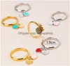 Ringar 316L Titanium Steel Gold Plated Love Ring for Women Designer Heart Luxury Moissanite Diamond Channel Jewelry Bijoux Medusa Whol
