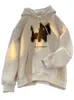 Spring mens hoodies sweatshirts pullover hooded letter print long sleeve oversized clothing Hoody