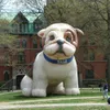 7mH (23ft) With blower wholesale sale lifelike inflatable bulldog giant dog mascot balloon for zoo advertising3