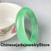 Bangle Natural Blue Jade Bransoletka ręcznie rzeźbiona biżuteria