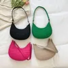 Mini Shoulder Underarm Bags Fashion Women Handbags Small Solid Color Casual Female Green Pouch Hot Sale Ladies Leather Tote Bag