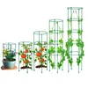 Andra trädgårdsverktyg 25 40 55 70 85 cm Plastkolonn Vine Plant Bracket Potted Flower Tomato Support Pile Climbing Frame 230816 Drop D DHFXD