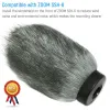 Accessories Microphone Furry Rigid Windscreen Muff Mic Wind Cover Fur Filter Outdoor Microphone Windscreen for Zoom Ssh6