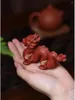 Tea Pets Chinese Dragon Set Ornaments Home Study Supplies Purple Sand Pet Decoration Lucking Zodiac Xiaolong Play Gift