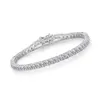 Delicate Classic Design 14K Gold Tennis Chain Bracelet With Shining Lab Diamond