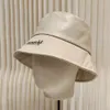 Designer Bucket Hats Dames Nieuwe Travel Sun Protection Fashion Cap Heren Outdoor Letter Trend Brede Rand Hoeden