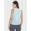 Active Shirts 2024 Printemps/Été Sensation de Glace Sport Débardeur Femmes Évacuation de l'humidité Respirant Séchage Rapide Lâche Fitness Course Yoga