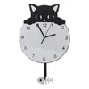 Wanduhren Uhr Schmücken Wohnzimmer Dekor Hause Anhänger Hängende Kätzchen Entworfen Acryl