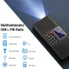 Динамики Новые портативные радиоприемники AM FM-радио Цифровое радио DAB MP3 Воспроизведение музыки перезаряжаемый 2000 мАч Стерео Двойной динамик Bluetooth 3 Вт