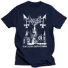Męskie koszulki Ubranie Bluzy Pullower Mayhem Black Metal Graphic Printing Blushirts Casual Tops 2024 Streetwear Trend mody