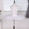 etek bayan bale etek crinoline beyaz 2/3 hoops petticoats mini tutu etekler kadınlar şiddetli elastik bel şiddetli balık kemikleri