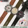 Inne zegarki TIMEX TIDAL Compass Watchband T2N739 T2N720 T2N721 Piecznik zegarek na płótnie 24 * 16 mm męskie pasek zegarkowy J240222