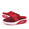 Air Cushion Slip-On Women Walking Shoes Orthopedic Diabetic Ladies Platform Mules Mesh Lightweight Slippers Wedge Female Sneaker 36-43